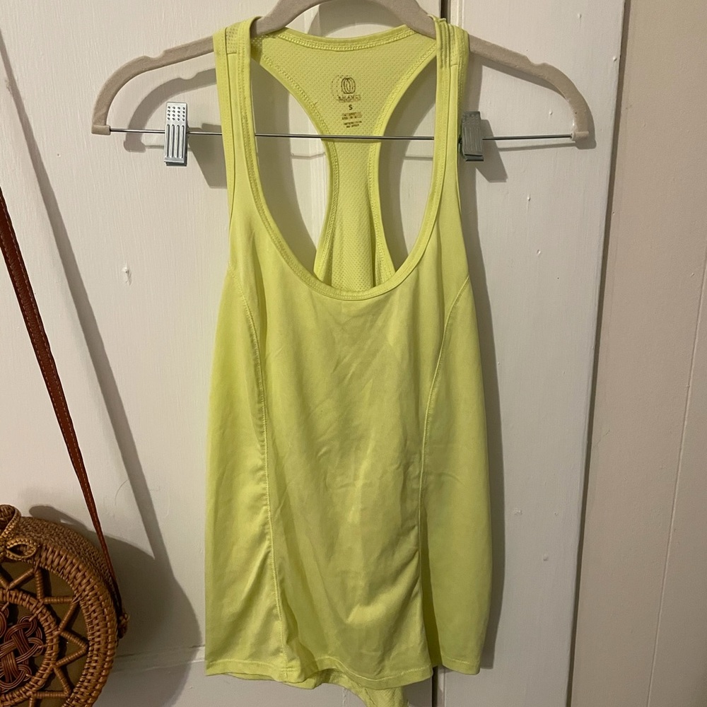 Yellow Workout Tank!